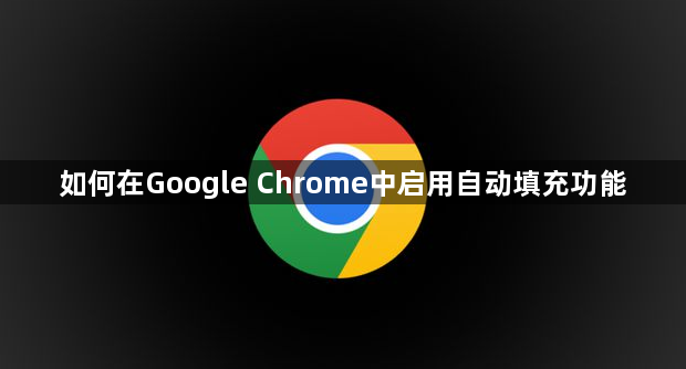如何在Google Chrome中启用自动填充功能1