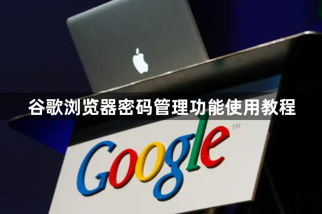 谷歌浏览器密码管理功能使用教程1