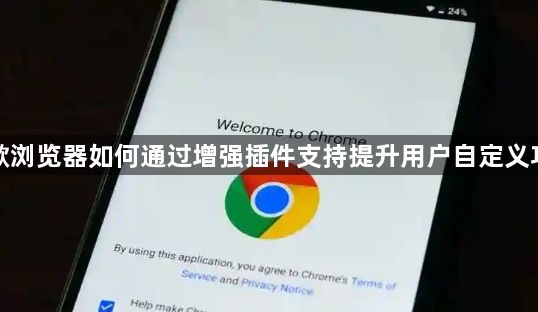 谷歌浏览器如何通过增强插件支持提升用户自定义功能1