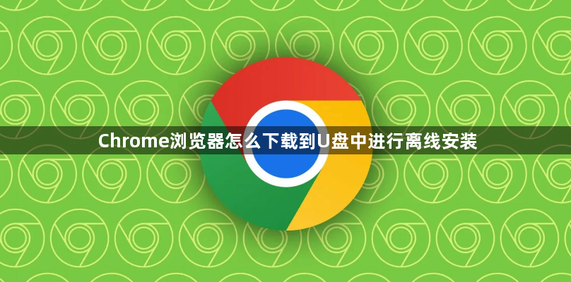 Chrome浏览器怎么下载到U盘中进行离线安装1