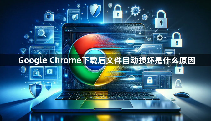 Google Chrome下载后文件自动损坏是什么原因1
