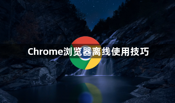 Chrome浏览器离线使用技巧1