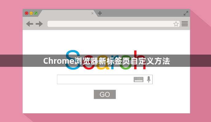 Chrome浏览器新标签页自定义方法1