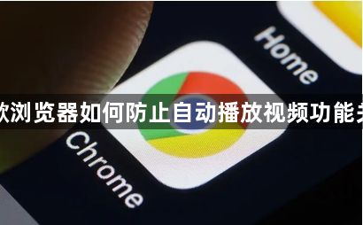 谷歌浏览器如何防止自动播放视频功能关闭1