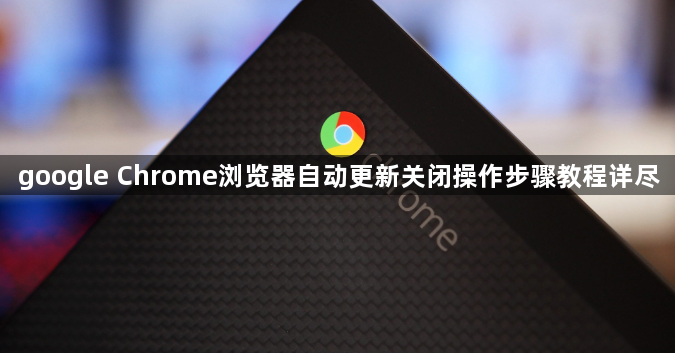 google Chrome浏览器自动更新关闭操作步骤教程详尽1
