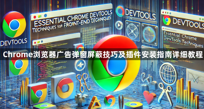 Chrome浏览器广告弹窗屏蔽技巧及插件安装指南详细教程1