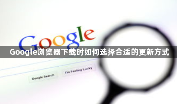 Google浏览器下载时如何选择合适的更新方式1