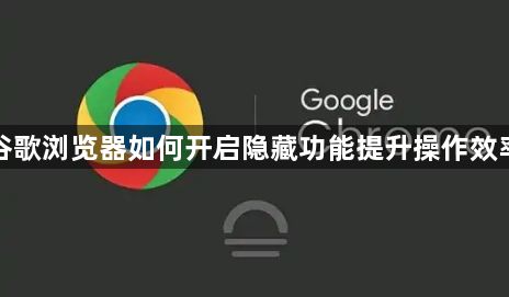 谷歌浏览器如何开启隐藏功能提升操作效率1