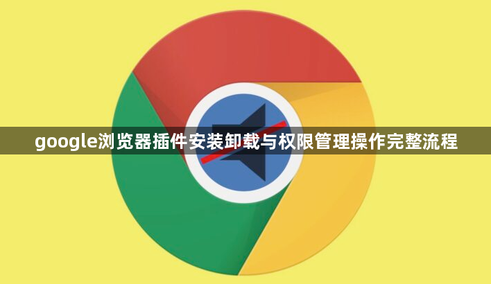 google浏览器插件安装卸载与权限管理操作完整流程1