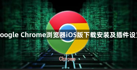 google Chrome浏览器iOS版下载安装及插件设置1