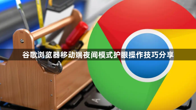 谷歌浏览器移动端夜间模式护眼操作技巧分享1