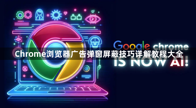 Chrome浏览器广告弹窗屏蔽技巧详解教程大全1
