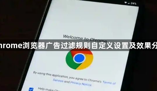 Chrome浏览器广告过滤规则自定义设置及效果分析1