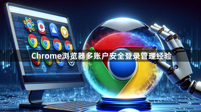 Chrome浏览器多账户安全登录管理经验1