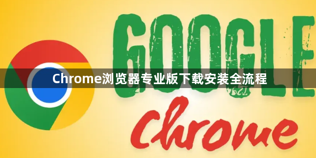 Chrome浏览器专业版下载安装全流程1