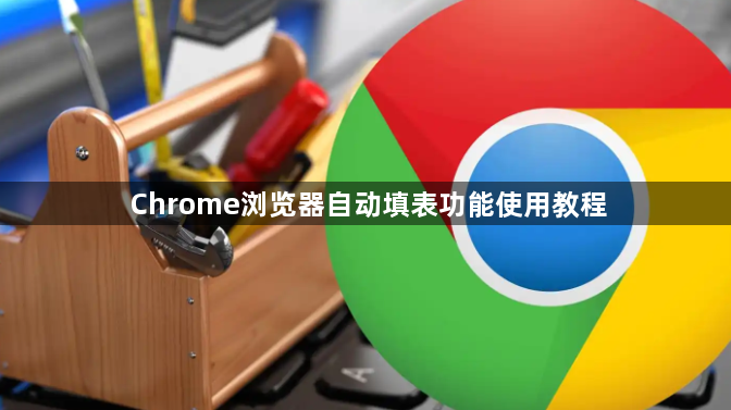 Chrome浏览器自动填表功能使用教程1