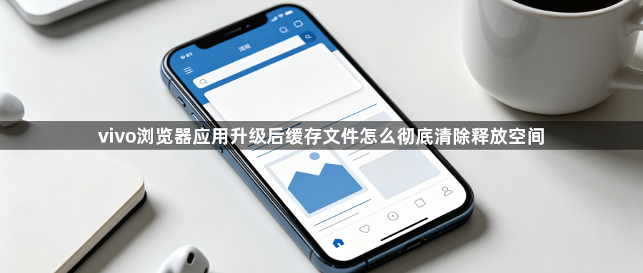 vivo浏览器应用升级后缓存文件怎么彻底清除释放空间1
