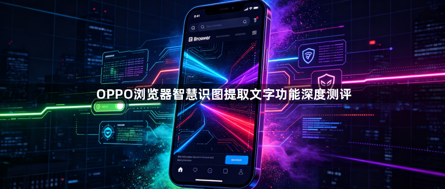 OPPO浏览器智慧识图提取文字功能深度测评1