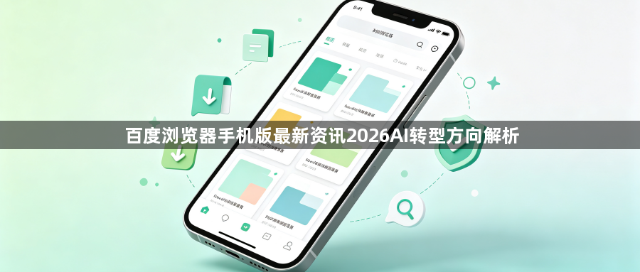 百度浏览器手机版最新资讯2026AI转型方向解析1