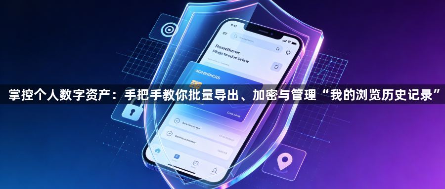 掌控个人数字资产：手把手教你批量导出、加密与管理“我的浏览历史记录”1