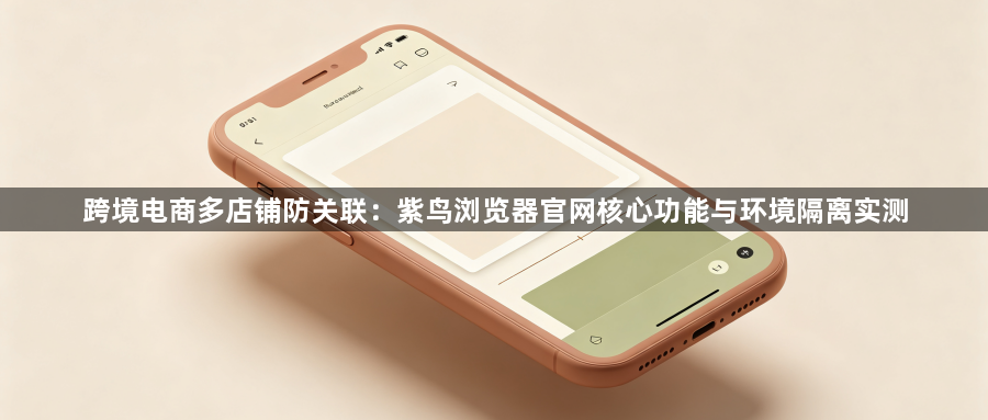 跨境电商多店铺防关联:紫鸟浏览器官网核心功能与环境隔离实测1