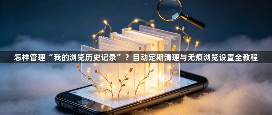 怎样管理“我的浏览历史记录”？自动定期清理与无痕浏览设置全教程1