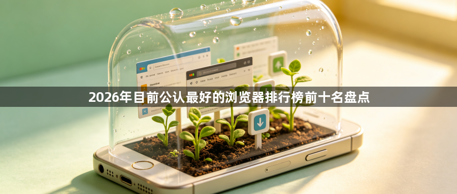 2026年目前公认最好的浏览器排行榜前十名盘点1
