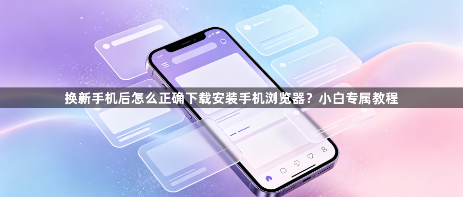换新手机后怎么正确下载安装手机浏览器?小白专属教程1