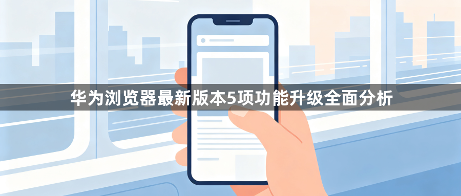 华为浏览器最新版本5项功能升级全面分析1