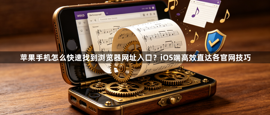 苹果手机怎么快速找到浏览器网址入口？iOS端高效直达各官网技巧1