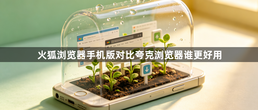 火狐浏览器手机版对比夸克浏览器谁更好用1