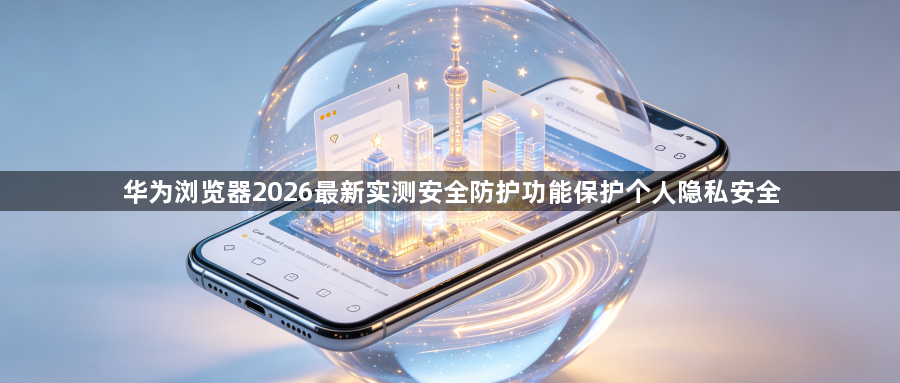 华为浏览器2026最新实测安全防护功能保护个人隐私安全1