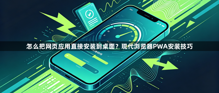 怎么把网页应用直接安装到桌面？现代浏览器PWA安装技巧1