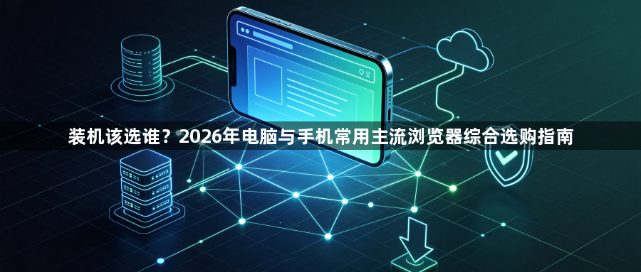 装机该选谁?2026年电脑与手机常用主流浏览器综合选购指南1