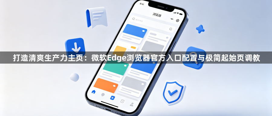 打造清爽生产力主页：微软Edge浏览器官方入口配置与极简起始页调教1