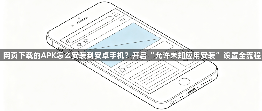 网页下载的APK怎么安装到安卓手机？开启“允许未知应用安装”设置全流程1