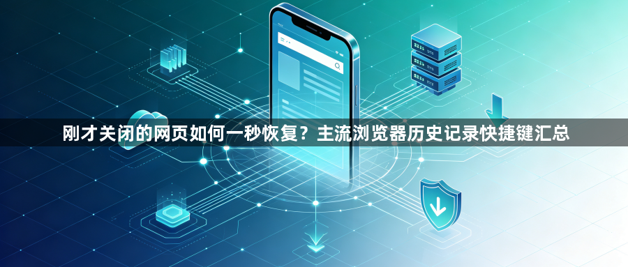 刚才关闭的网页如何一秒恢复？主流浏览器历史记录快捷键汇总1