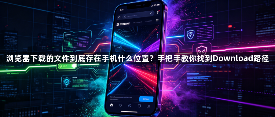 浏览器下载的文件到底存在手机什么位置?手把手教你找到Download路径1